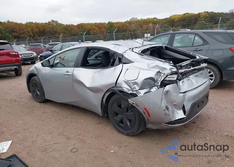 2025 Toyota Prius Le z USA, uszkodzony, nr VIN JTDACAAU4S3061436